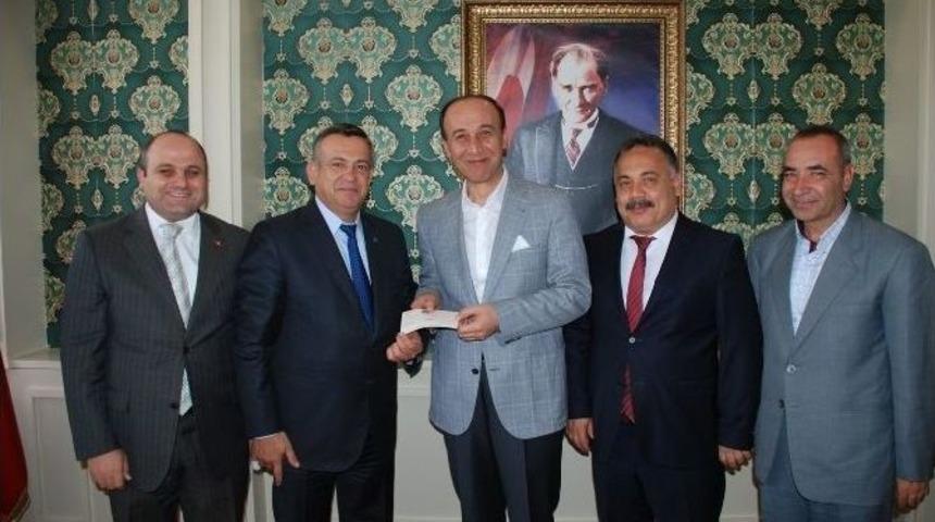 Merinos Holdingden Adıyaman Emniyetine 100 Bin Tl Bağış