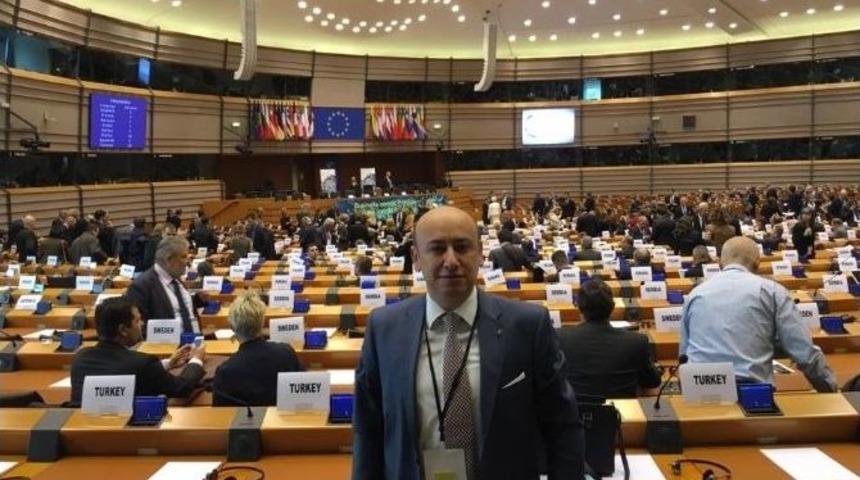 Ayto Başkanı &Uuml;lken, Avrupa Parlamentosu Şirketler Meclisi Toplantısında