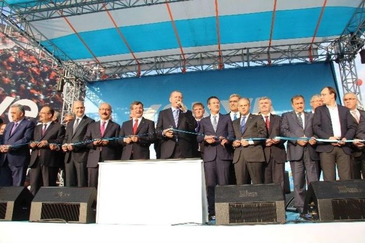 Cumhurbaşkanı Erdoğan Toplu A&ccedil;ılış T&ouml;renine Katıldı