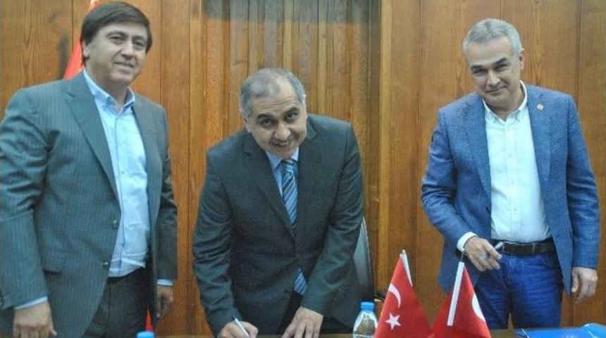 &Ccedil;ine Diyaliz Merkezi İ&ccedil;in &Ouml;n Protokol Antlaşması İmzalandı