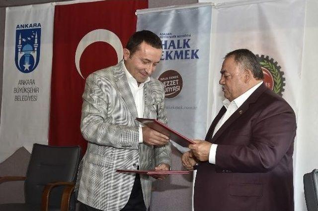 Halk Ekmek Fabrikası İle Özgıda-iş Sendikası Arasında Toplu İş Sözleşmesi İmzalandı