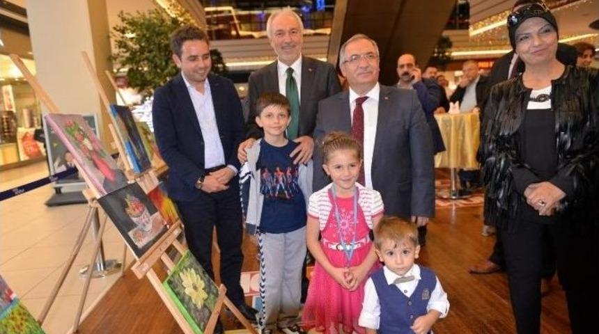 K&uuml;tahya&rsquo;da Minik Ressamların Eserleri G&ouml;z Kamaştırdı