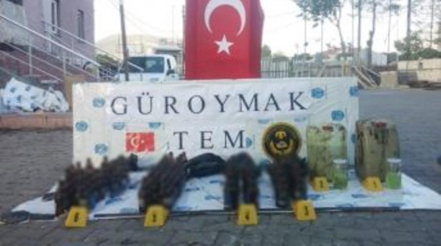 G&uuml;roymak&rsquo;ta Molotof Yapımı Malzemesi Ele Ge&ccedil;irildi