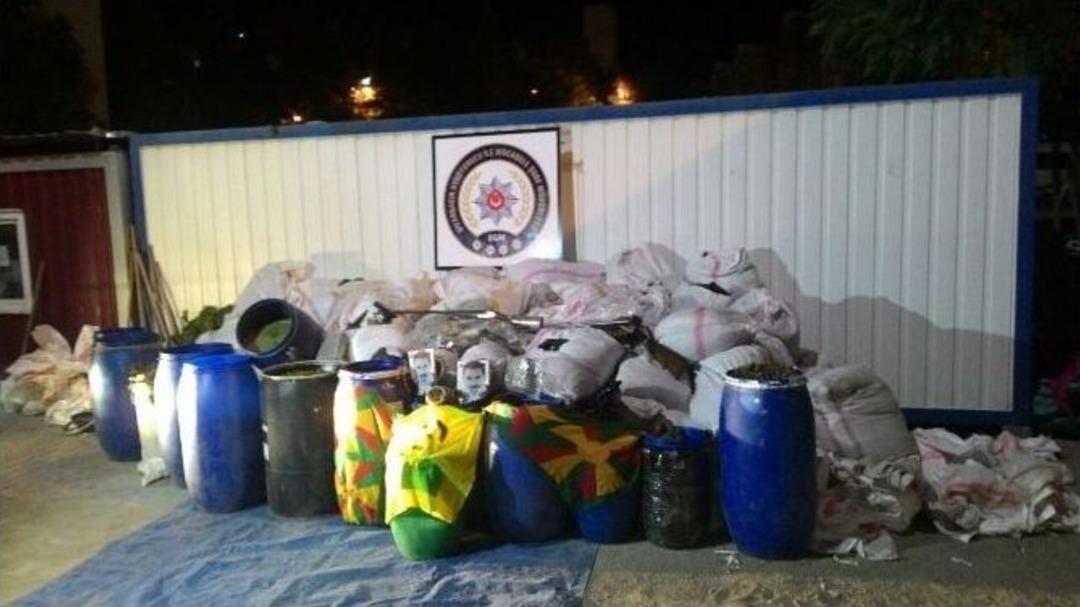 Diyarbakır Lice&rsquo;de Narkotik Ter&ouml;r&uuml;ne B&uuml;y&uuml;k Darbe