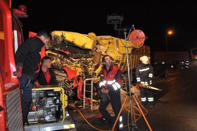 Bolu’da Zincirleme Trafik Kazası; 1’i Ağır 7 Yaralı