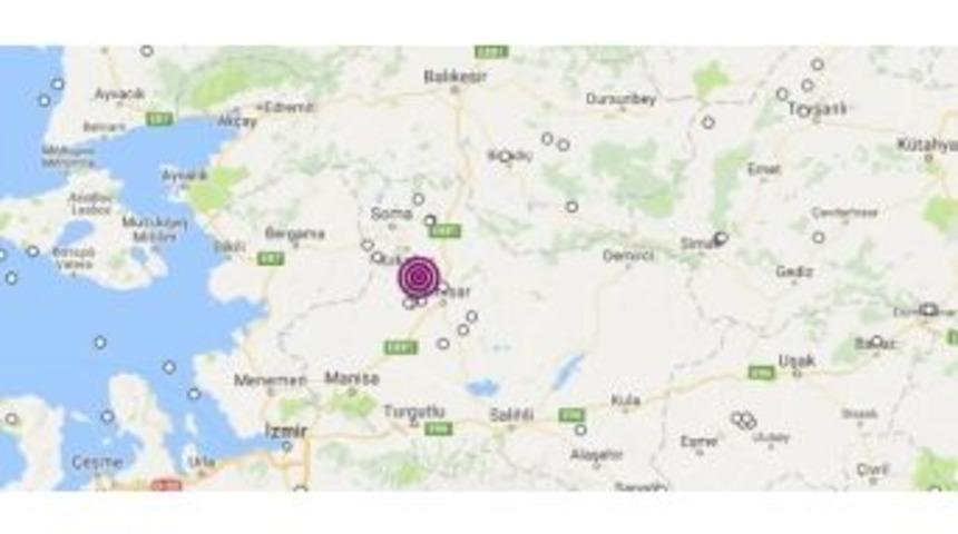 Akhisar&rsquo;da 4&rsquo;&uuml;n &Uuml;zerinde Ardarda İki Deprem Korkuttu