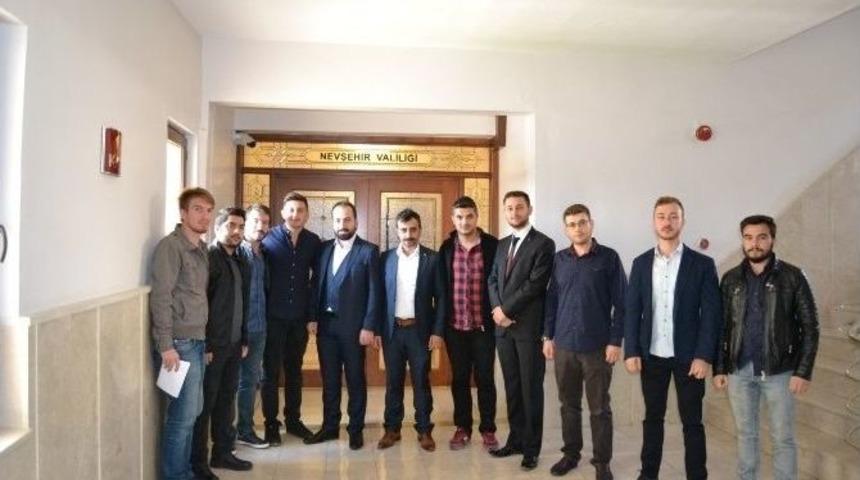 Türkiye Gençlik Vakfı Vali Aktaş’ı Ziyaret Etti