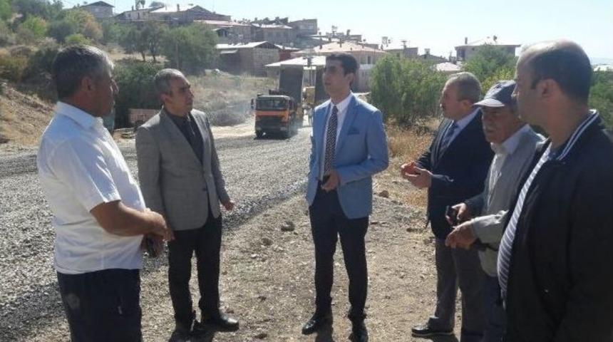 &Ccedil;emişgezek&rsquo;te Asfalt &Ccedil;alışması