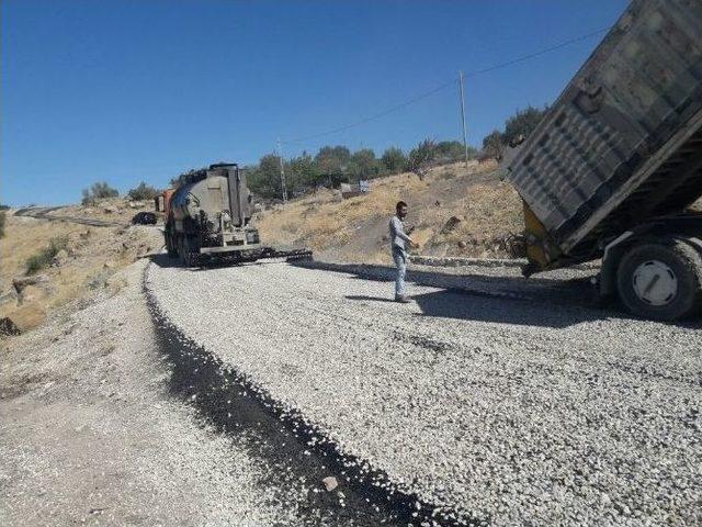 Çemişgezek’te Asfalt Çalışması