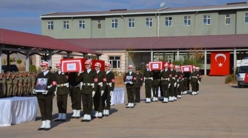 Mardin Şehitleri Memleketlerine Uğurladı