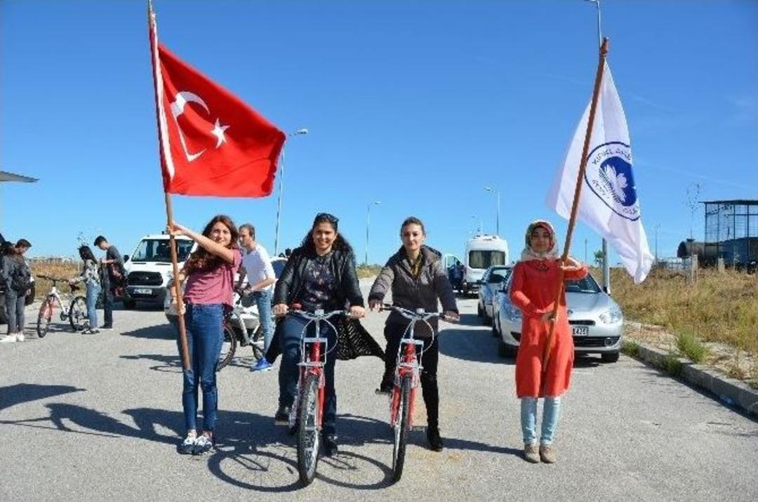 Uyuşturucuya Karşı Pedal &Ccedil;evirdiler