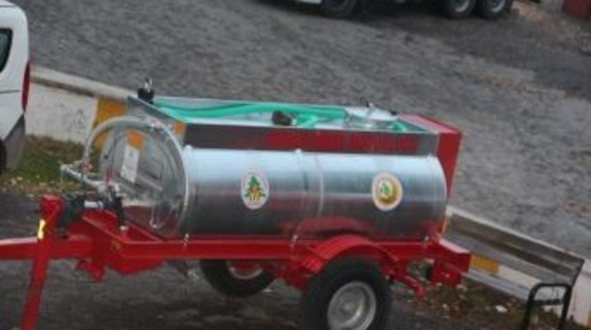 Posof&rsquo;un K&ouml;ylerine Yangın S&ouml;nd&uuml;rme Tankları Verildi