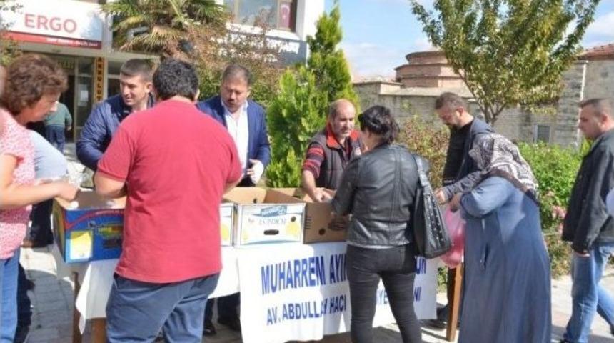 Babaeski Belediyesi&rsquo;nden Vatandaşa Aşure