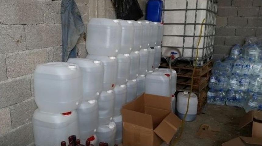 Portakal Bah&ccedil;esinde Ka&ccedil;ak İ&ccedil;ki İmalathanesi Ortaya &Ccedil;ıktı