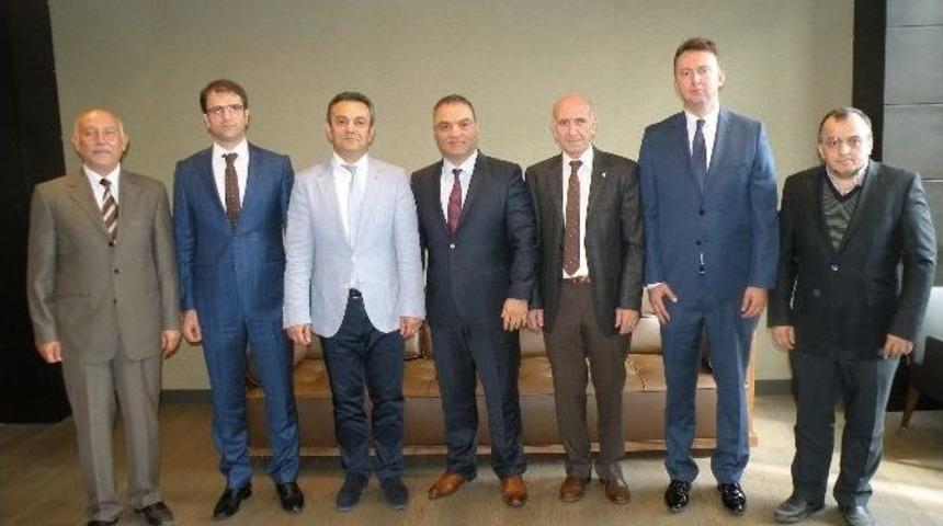 Mmo Samsun Şube Samgaz&rsquo;ı Yeni Binasında Ziyaret Etti