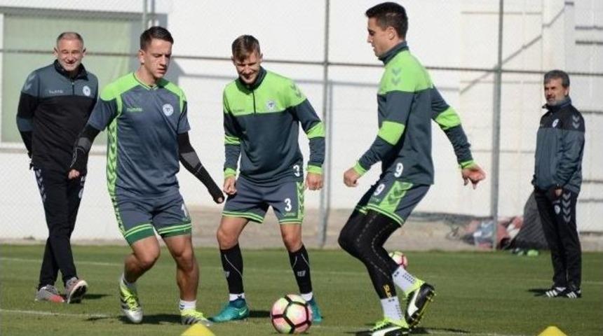 Konyaspor, Medipol Başakşehir Ma&ccedil;ı Hazırlıklarını Tamamladı