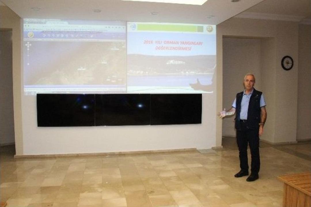 &Ccedil;anakkale&rsquo;de 2016 Yılında 94 Hektar Alan Yandı