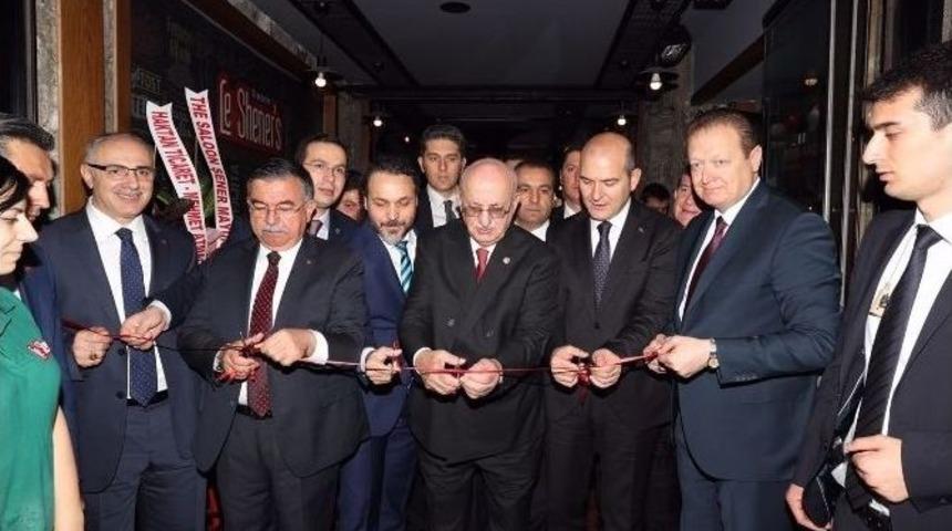 Trabzon&rsquo;da İş Yeri A&ccedil;ılışına Katıldılar