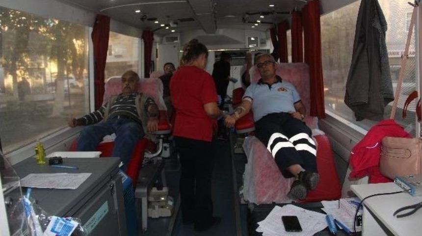 55 &Uuml;nite Kan Toplandı