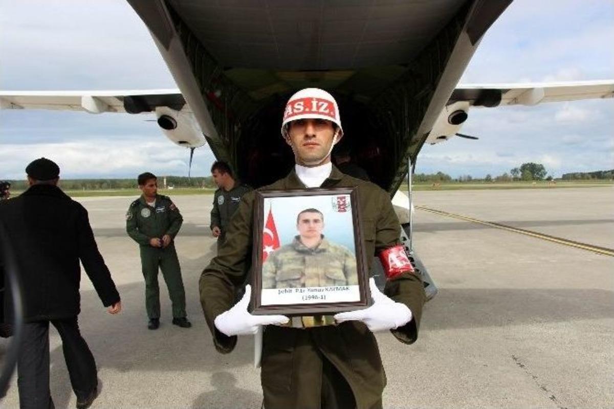 Ordulu Şehit Samsun&rsquo;da G&ouml;zyaşlarıyla Karşılandı