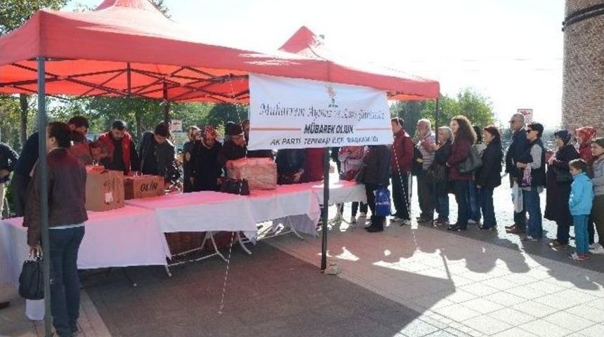 Ak Parti Tepebaşı İl&ccedil;e Teşkilatı&rsquo;ndan Aşure İkramı