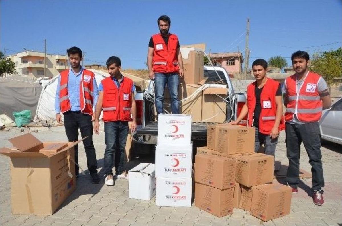 Kızılay&rsquo;dan Ezidilere Yardım
