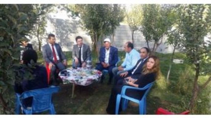 Gıda, Tarım Ve Hayvancılık İl M&uuml;d&uuml;r&uuml; Altuner, Meyve Bah&ccedil;elerini Ziyaret Etti