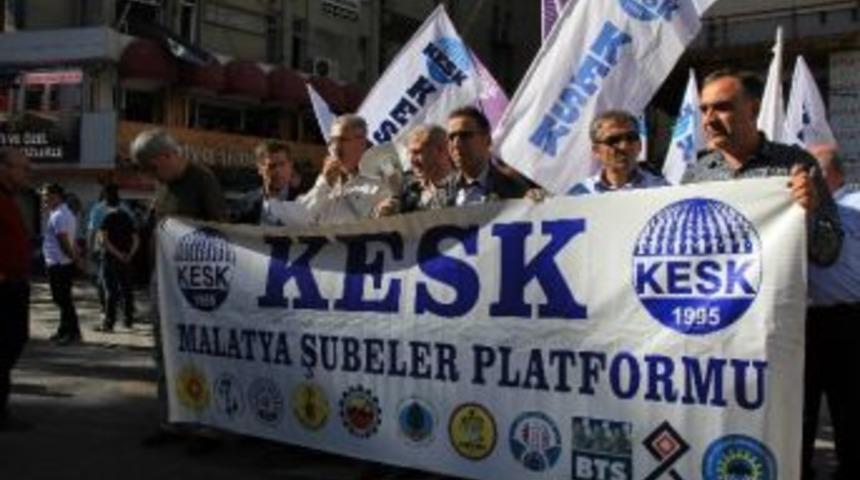 Kesk Basın A&ccedil;ıklaması İle Protesto Etti