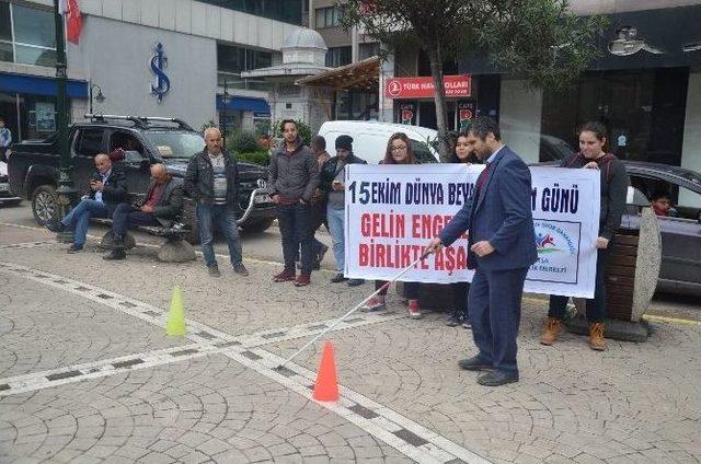 Fatsa’da 15 Ekim Dünya Beyaz Baston Günü Etkinliği