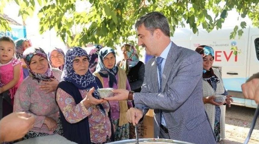 Musalar Yenik&ouml;y&rsquo;den Başkan Şirin&rsquo;e Parke Taşı Teşekk&uuml;r&uuml;