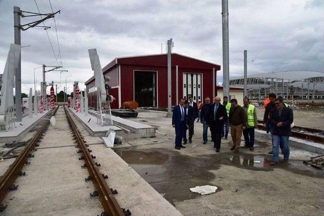 Raylı Sistemde Gar-tekkeköy Seferleri Pazartesi Başlıyor