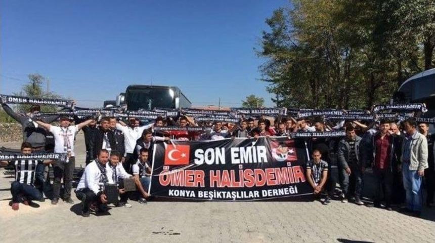 Konya Beşiktaşlılar Derneğinden Kahraman Şehidin Kabrine Ziyaret