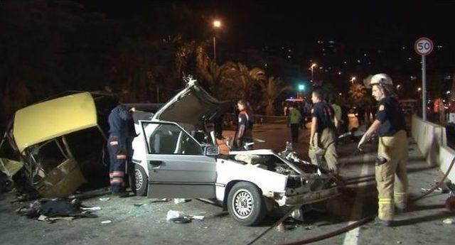 İzmir’de Feci Kaza: 1 Ölü, 5 Yaralı