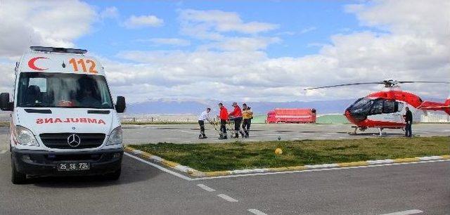 Ambulans Helikopter Yeni Doğan Bebeğe Umut Oldu