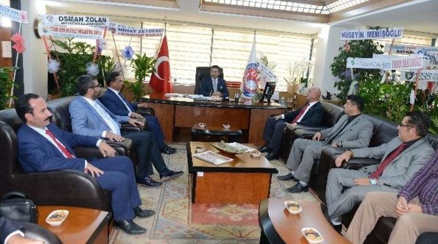 Başkan Erdoğan, Denizli Mhp İl Teşkilatını Ağırladı