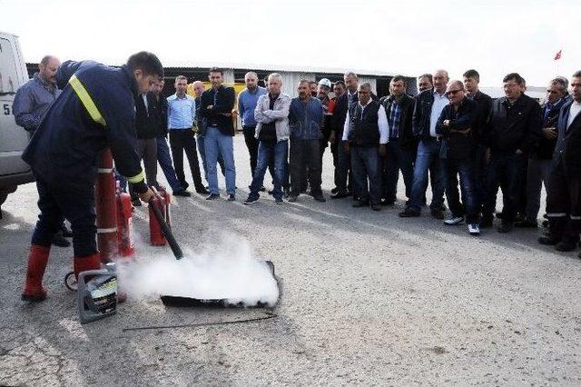 Personele Yangın Eğitimi