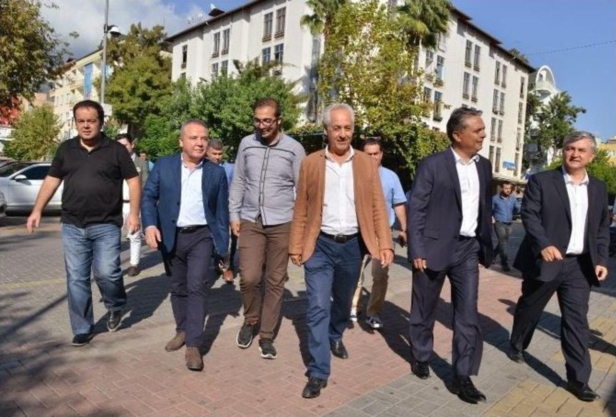 Başkan B&ouml;cek&rsquo;e Alanya&rsquo;da Sıcak Karşılama
