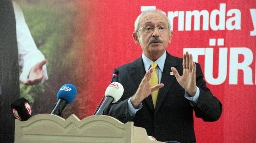 Kılı&ccedil;daroğlu, &Uuml;reticilere Chp&rsquo;nin Tarım Politikalarını Anlattı