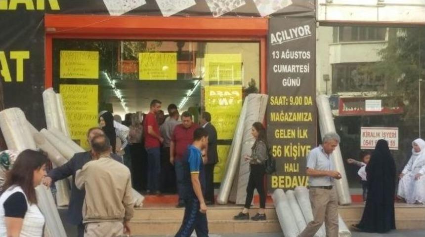 Siirt&rsquo;te İndirim İzdihamı