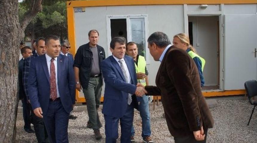 &Ccedil;anakkale Valisi Orhan Tavlı Lapseki&rsquo;de