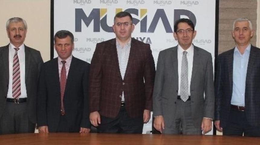 M&uuml;siad Konya Şubesi&rsquo;nde Bor&ccedil;ların Yeniden Yapılandırılması Konferansı