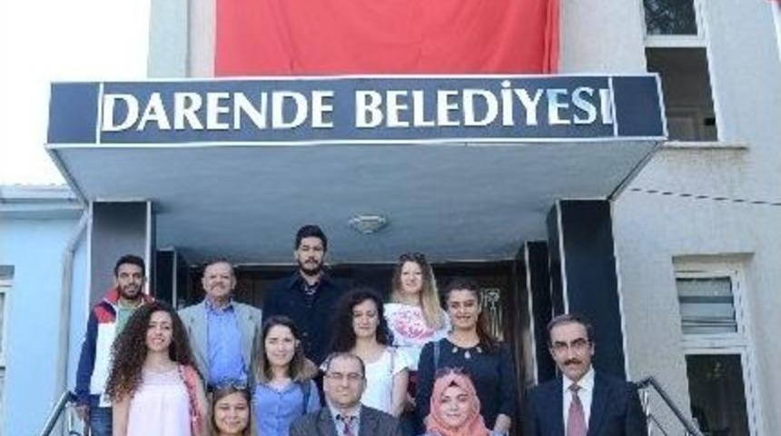 Amasya &Uuml;niversitesi &Ouml;ğrencileri Darende&rsquo;de &Ccedil;alışma Yaptı
