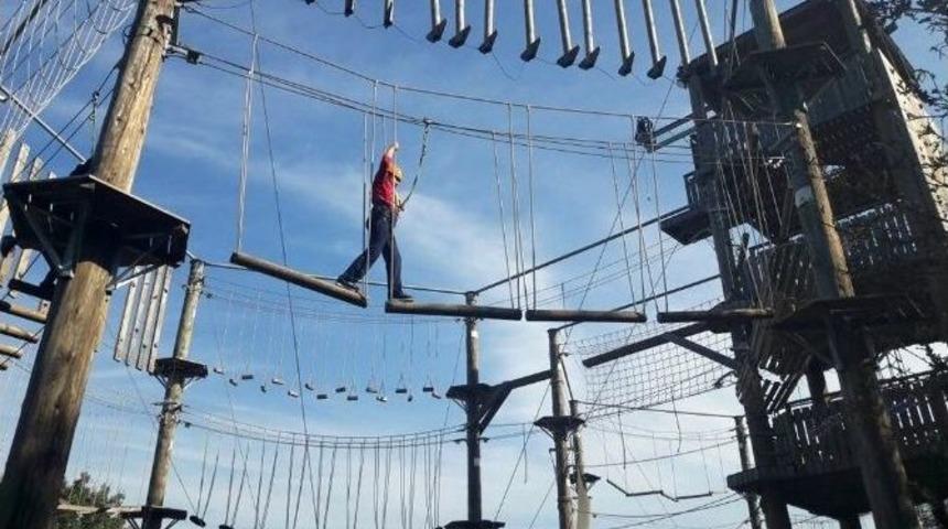 &Ouml;ğrencilerin Macera Park Ziyaretleri S&uuml;r&uuml;yor