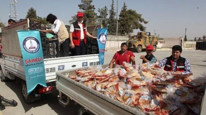 Şahinbey Belediyesinin Yardım Eli Sınır &Ouml;tesinde