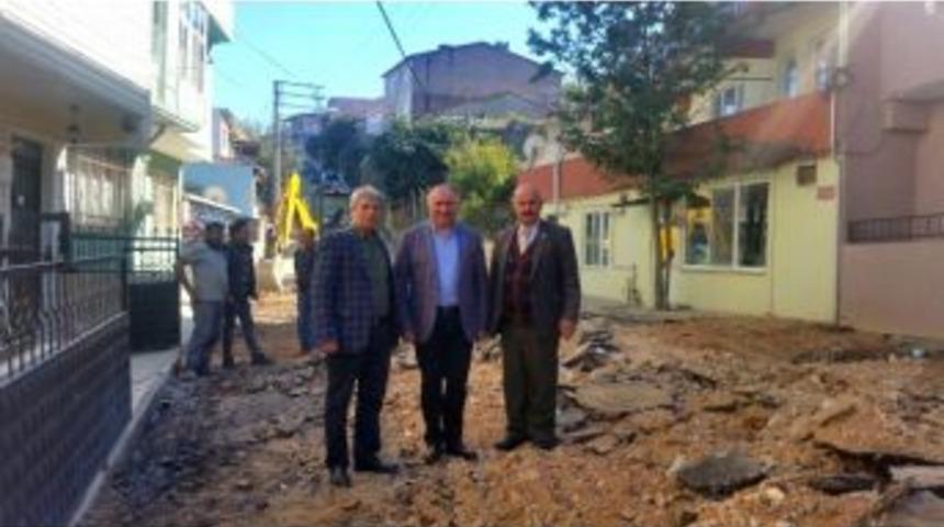 Orhangazi&rsquo;de Asfalt &Ccedil;alışmaları