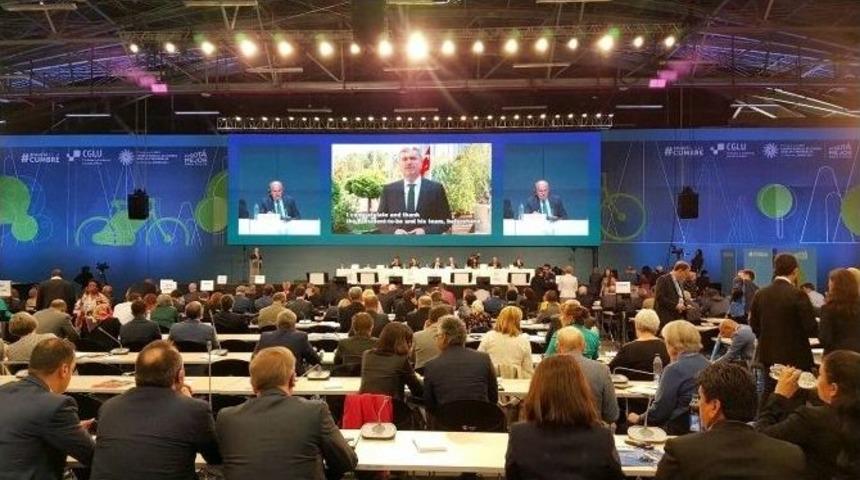 Başkan Aky&uuml;rek, Uclg D&uuml;nya Teşkilatı Eş Başkanlığı&rsquo;na Se&ccedil;ildi