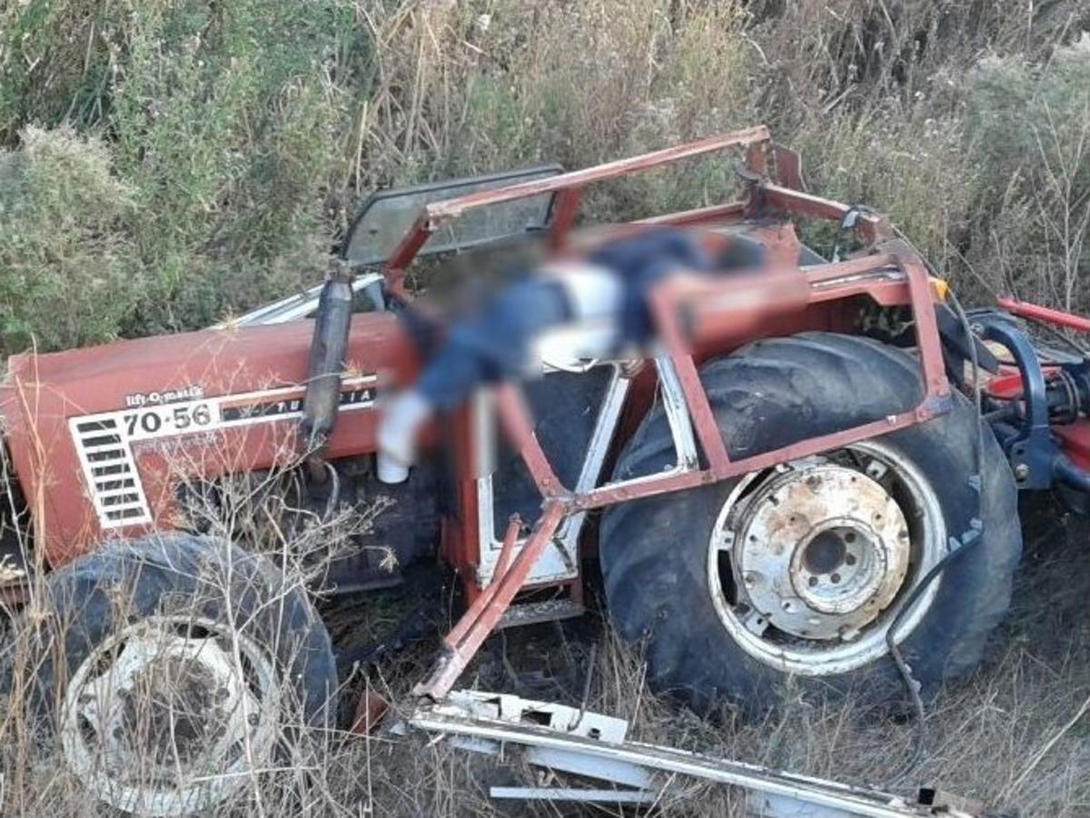 Tekirdağ&rsquo;da Trakt&ouml;r Dereye Yuvarlandı: 1 &Ouml;l&uuml;