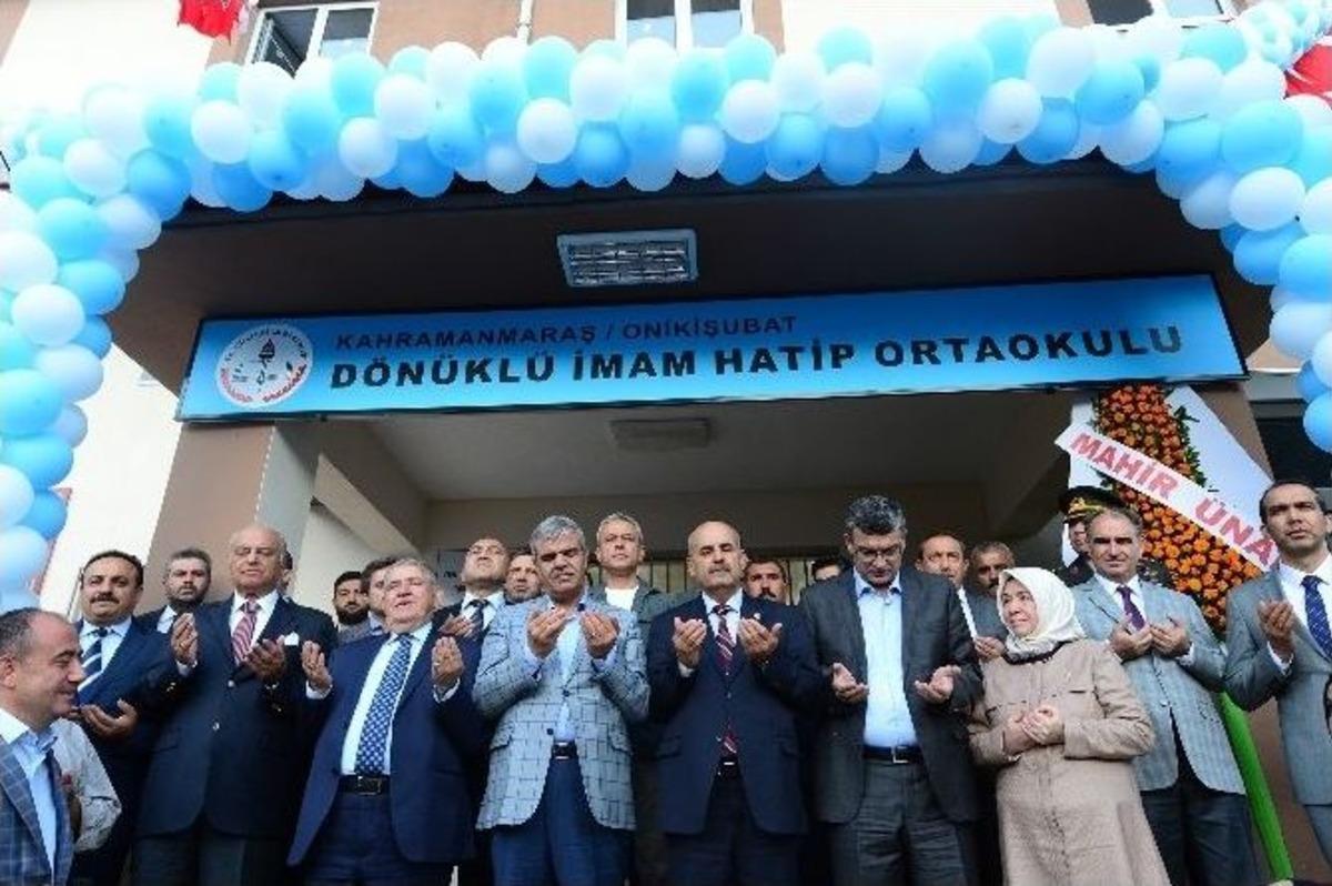 D&ouml;n&uuml;kl&uuml; İmam Hatip Ortaokulu Eğitime A&ccedil;ıldı