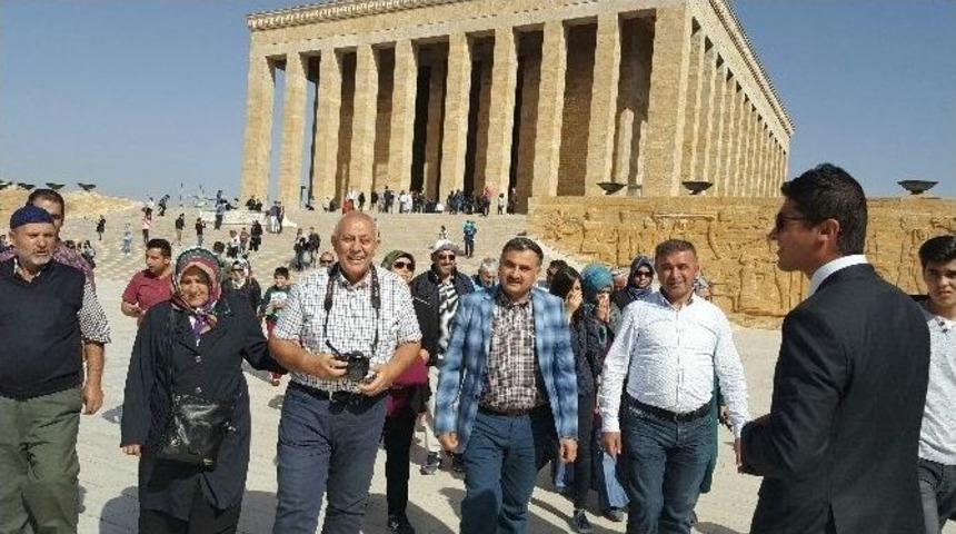 Develi Belediye Başkanı Mehmet Cabbar Anıtkabir&rsquo;i Ziyaret Etti