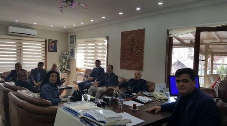 Başkan Yal&ccedil;ın&rsquo;a Dernek Başkanlarından Ziyaret